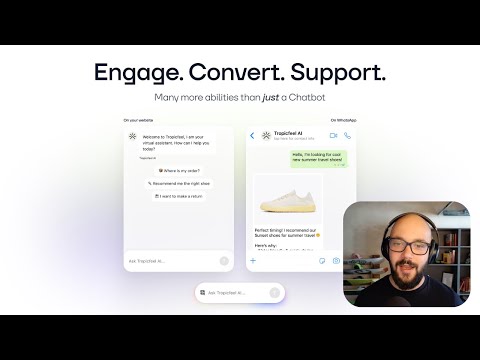 AI Chatbot & WhatsApp Marketing for Shopify Stores - Zipchat AI Full Demo