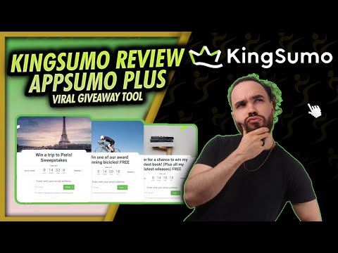 KingSumo Review 🎉 Viral Giveaway Tool AppSumo Lifetime Deal For Free With AppSumo Plus Josh Pocock
